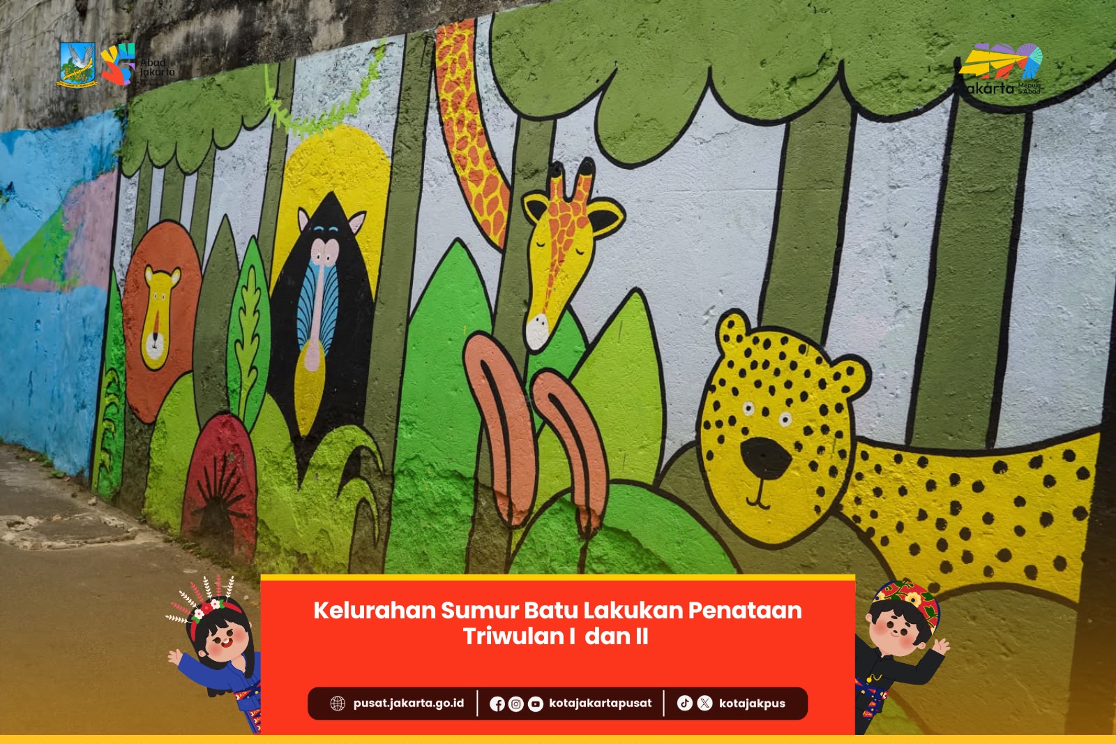 Kelurahan Sumur Batu Lakukan Penataan Triwulan I dan II