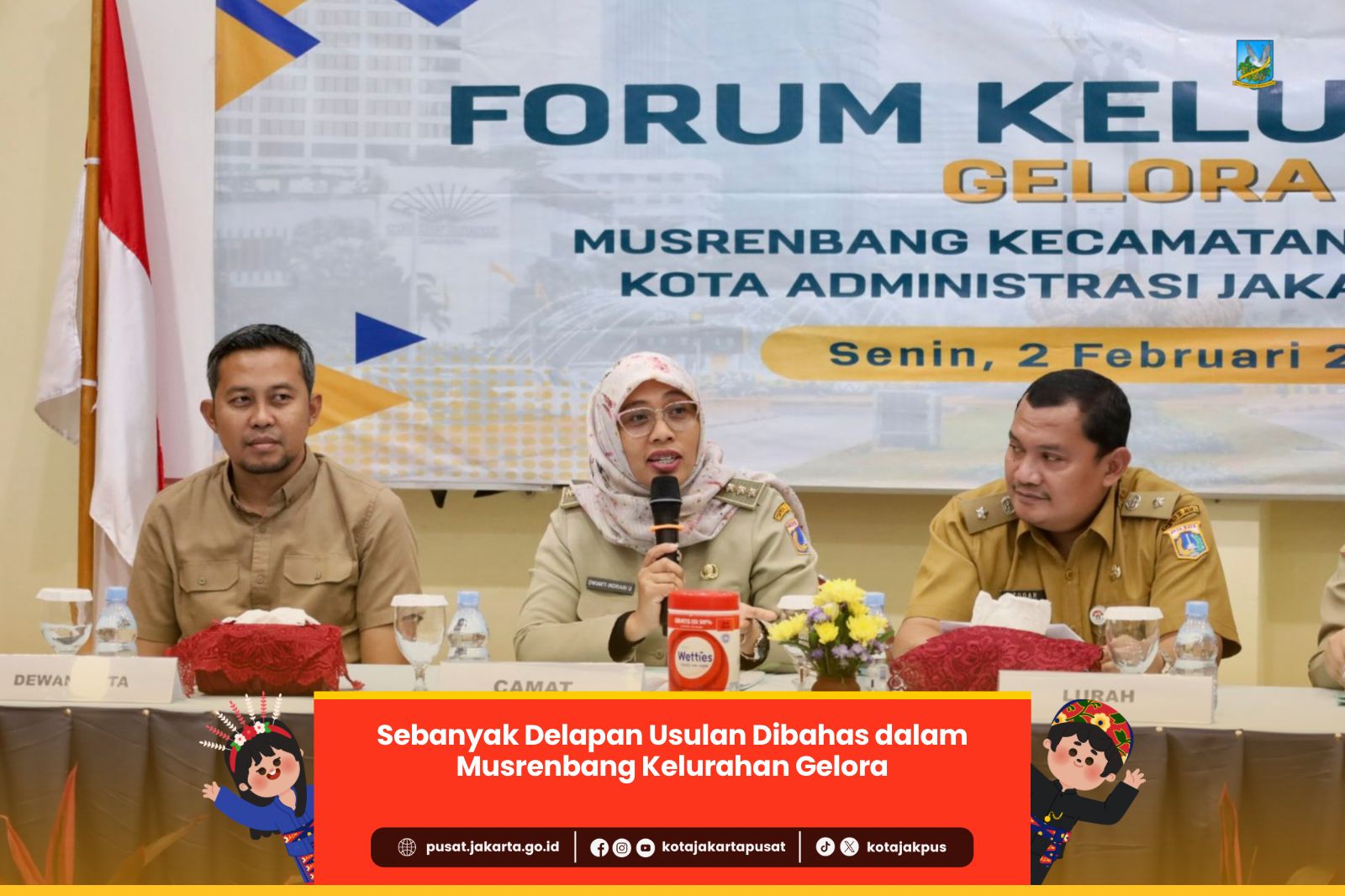 Sebanyak Delapan Usulan Dibahas dalam Musrenbang Kelurahan Gelora