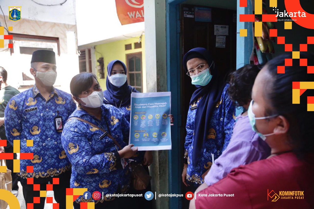 Cegah Hepatitis Akut, Kelurahan Mangga Dua Selatan Gencarkan Sosialisasi ke warga