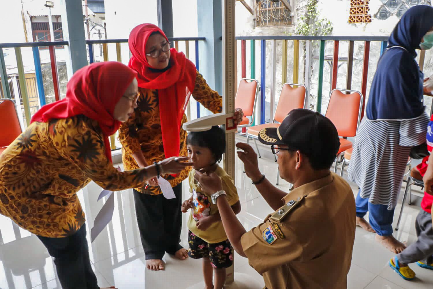 Sadar Kesehatan, Posyandu Balita Wilayah Kelurahan Kampung Rawa Selalu Ramai