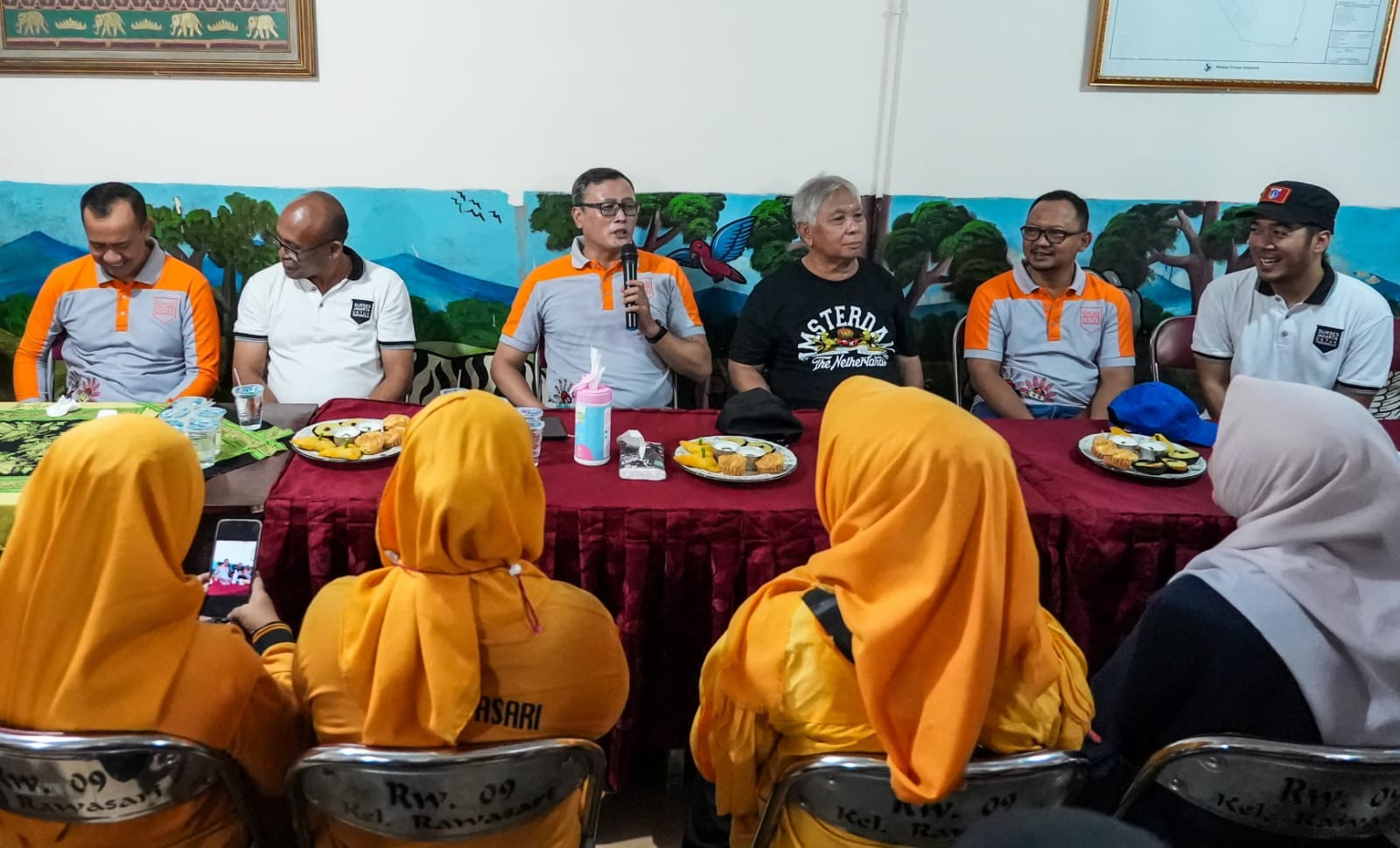 Wali Kota Silaturahmi dengan Kader Jumantik Kelurahan Rawasari Hingga Berkeliling Ikut PSN