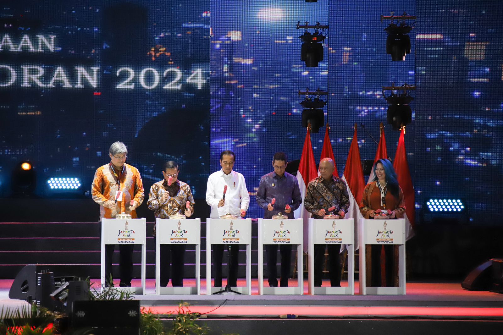 Presiden Jokowi Resmi Membuka Jakarta Fair Kemayoran