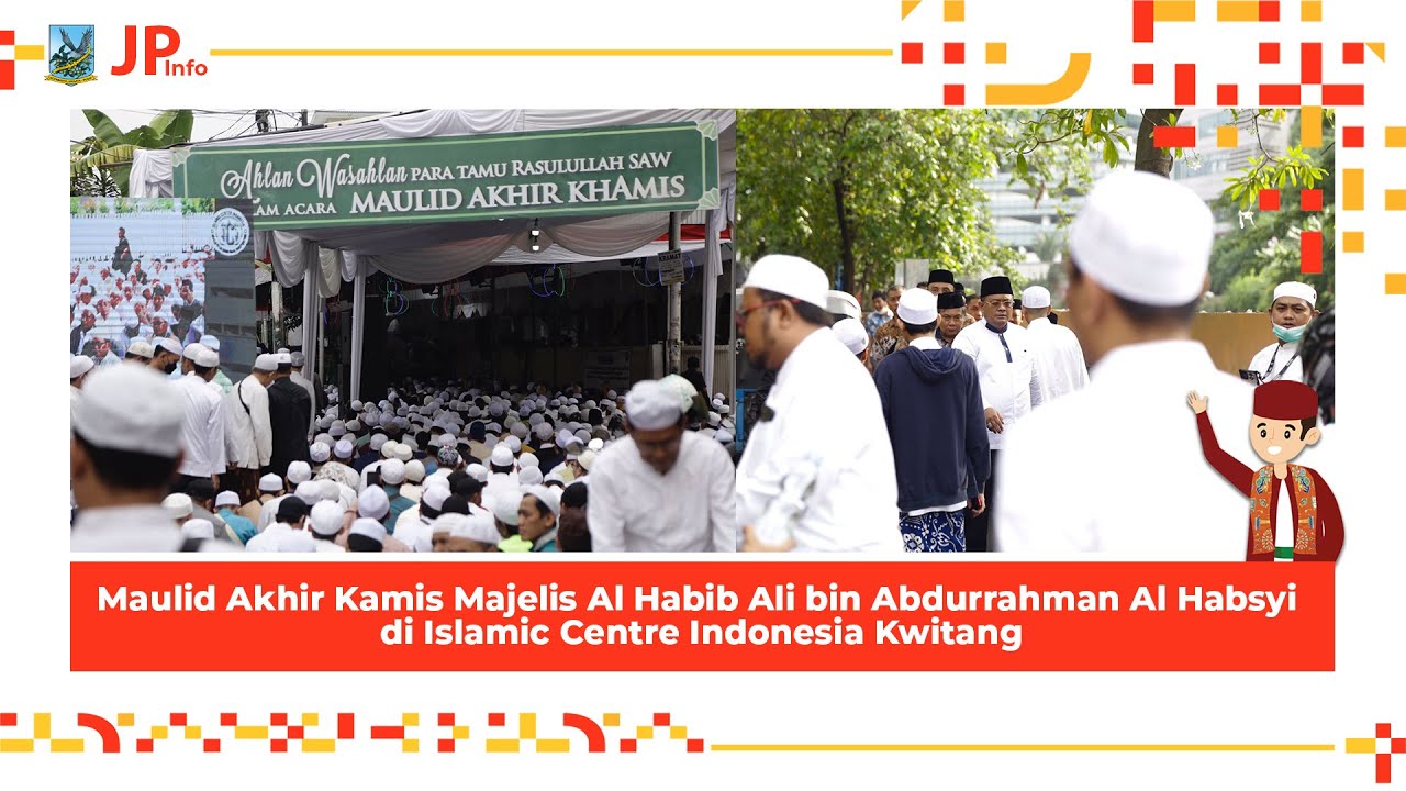 Peringatan Maulid Akhir Kamis di Islamic Centre Indonesia Kelurahan Kwitang