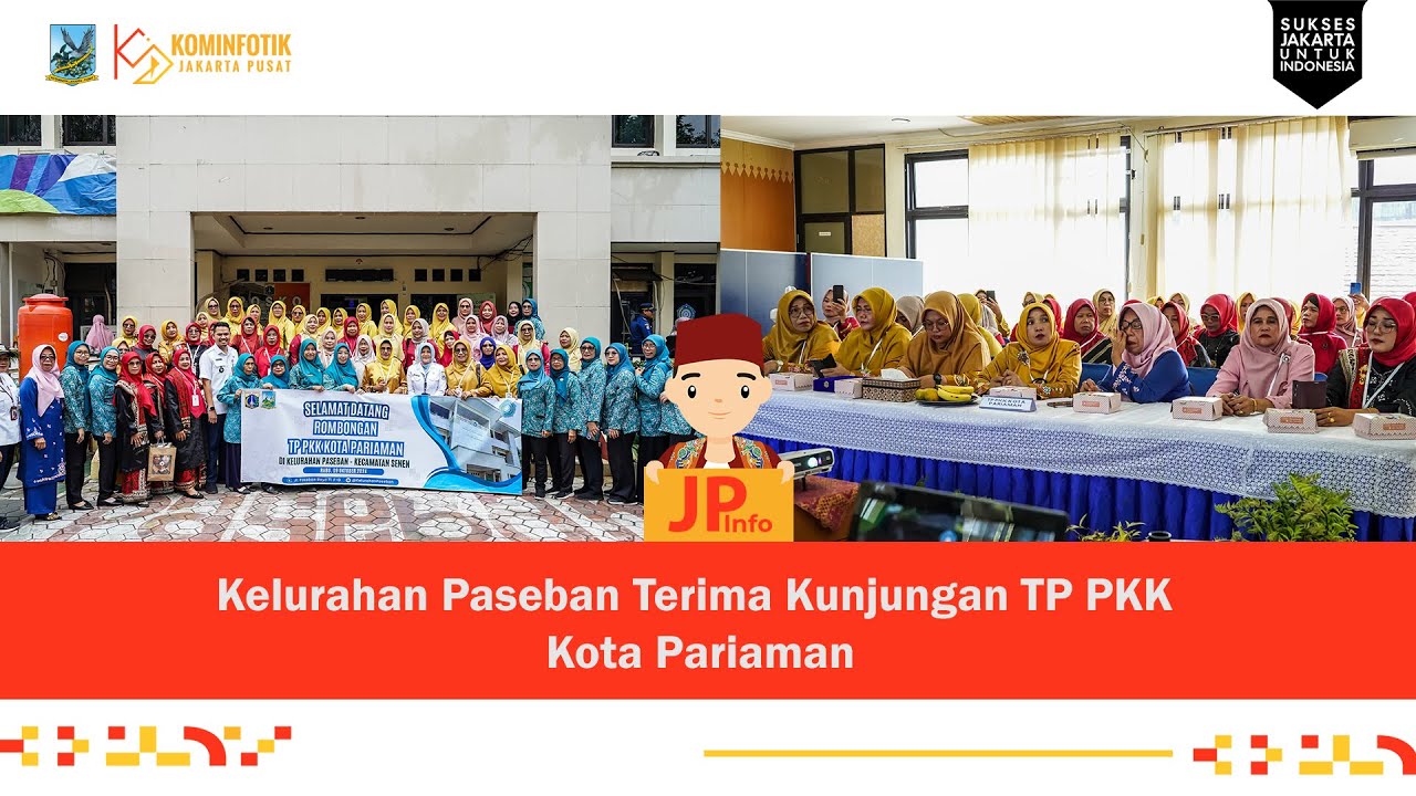 Kelurahan Paseban Terima Kunjungan TP PKK Kota Pariaman