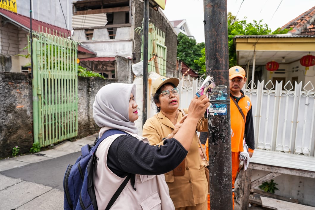 Kelurahan Pasar Baru Pastikan Lingkungan Pemukiman Warga Bersih APK