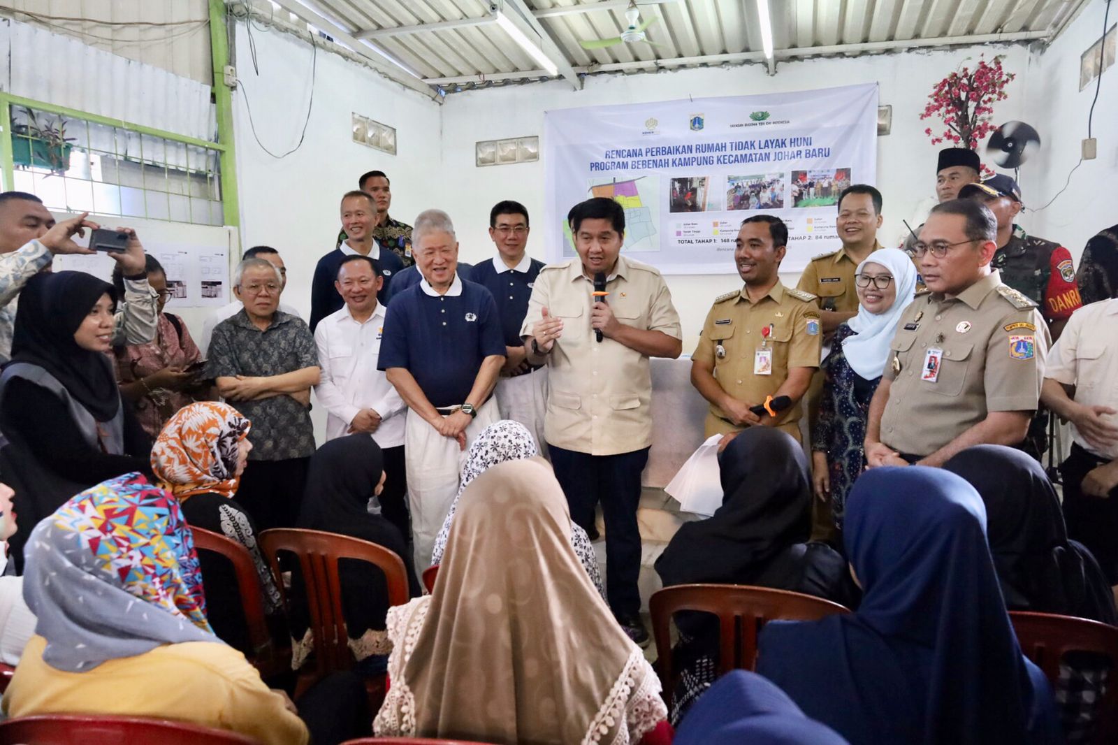 232 Rumah di Kawasan Kecamatan Johar Baru Bakal Direnovasi