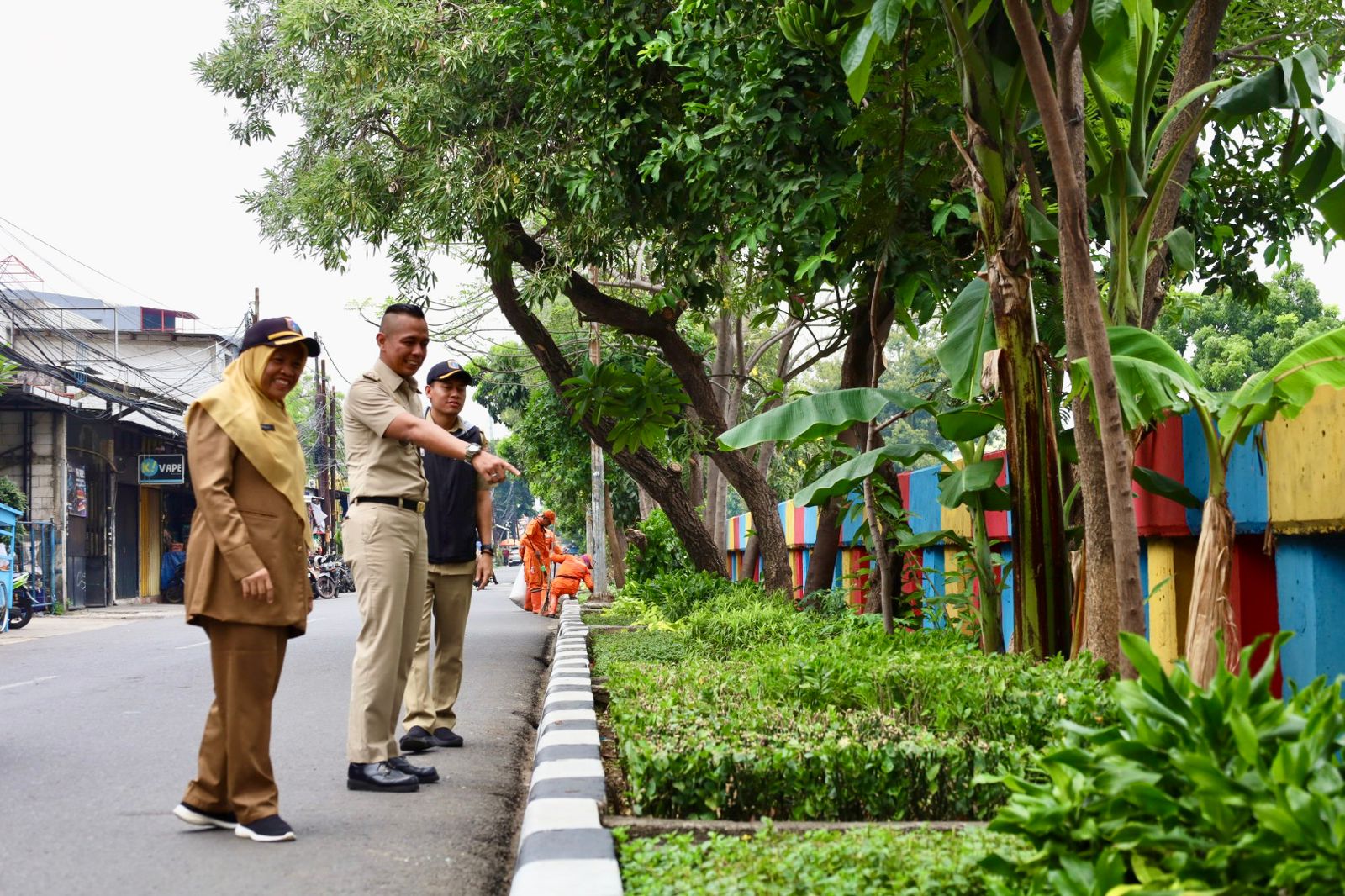 Penataan Kawasan TW 3 Kelurahan Utan Panjang Rampung Dikerjakan