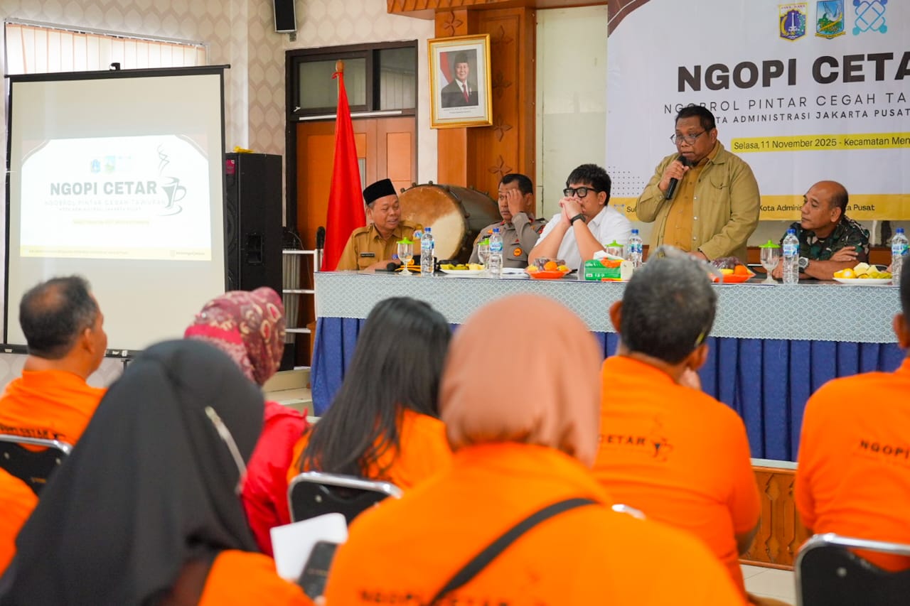 Cegah Tawuran, Kesbangpol Jakpus Gelar Diskusi Interaktif di Kecamatan Menteng