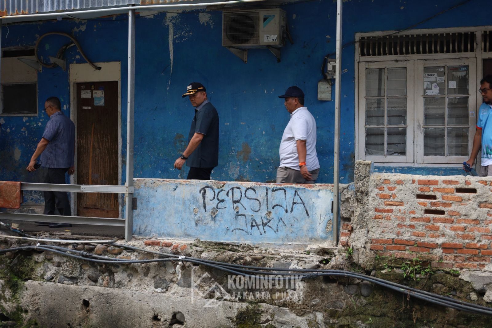 Wali Kota Jakpus Tinjau Anak Kali Krukut
